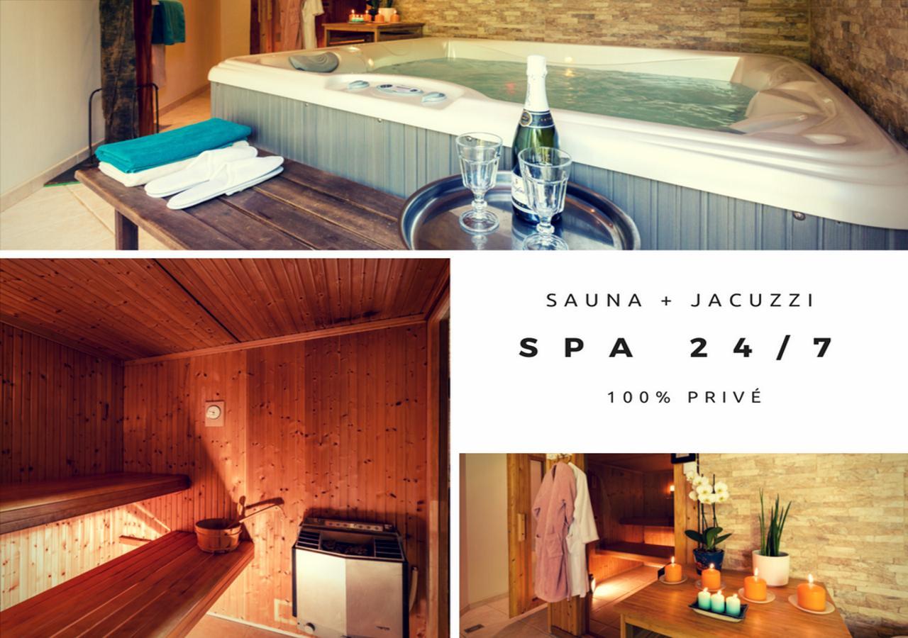 Sauna - Jacuzzi - 100% Prive - L'Estantada Linxe المظهر الخارجي الصورة